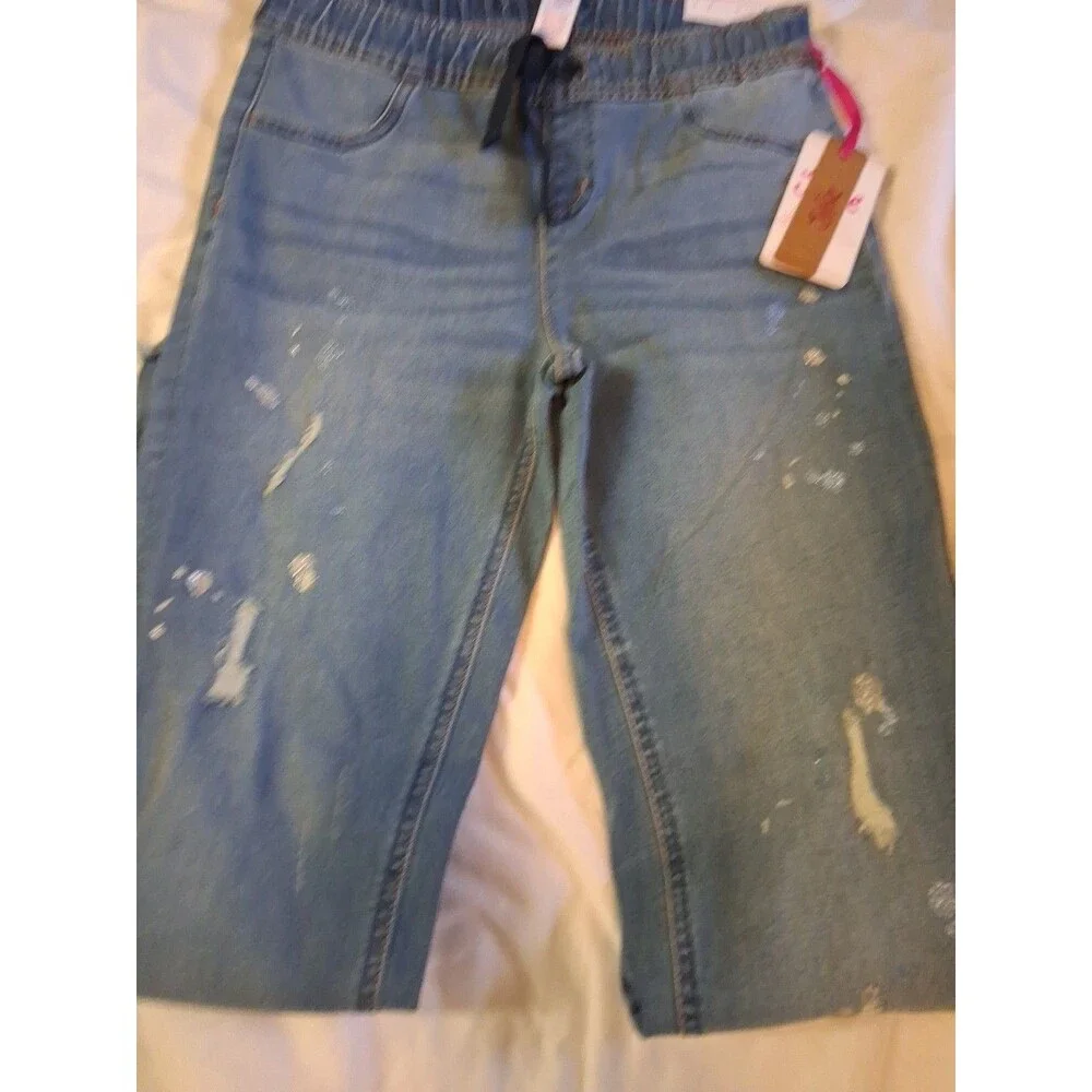 (#11) JUSTICE Young Girls Jegging’s Denim Pants, Size; 16,